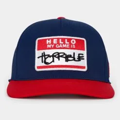 GFORE G/FORE Men’s Hello Snapback Twilight Cap -Drivers Sales G4AS23H104 TWLT 2 1920x