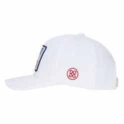 GFORE G/Fore Men’s Shut Your Face White Cap 8 GFORE G/Fore Men’s Shut Your Face White Cap -Drivers Sales G4AS23H37 SNO 4
