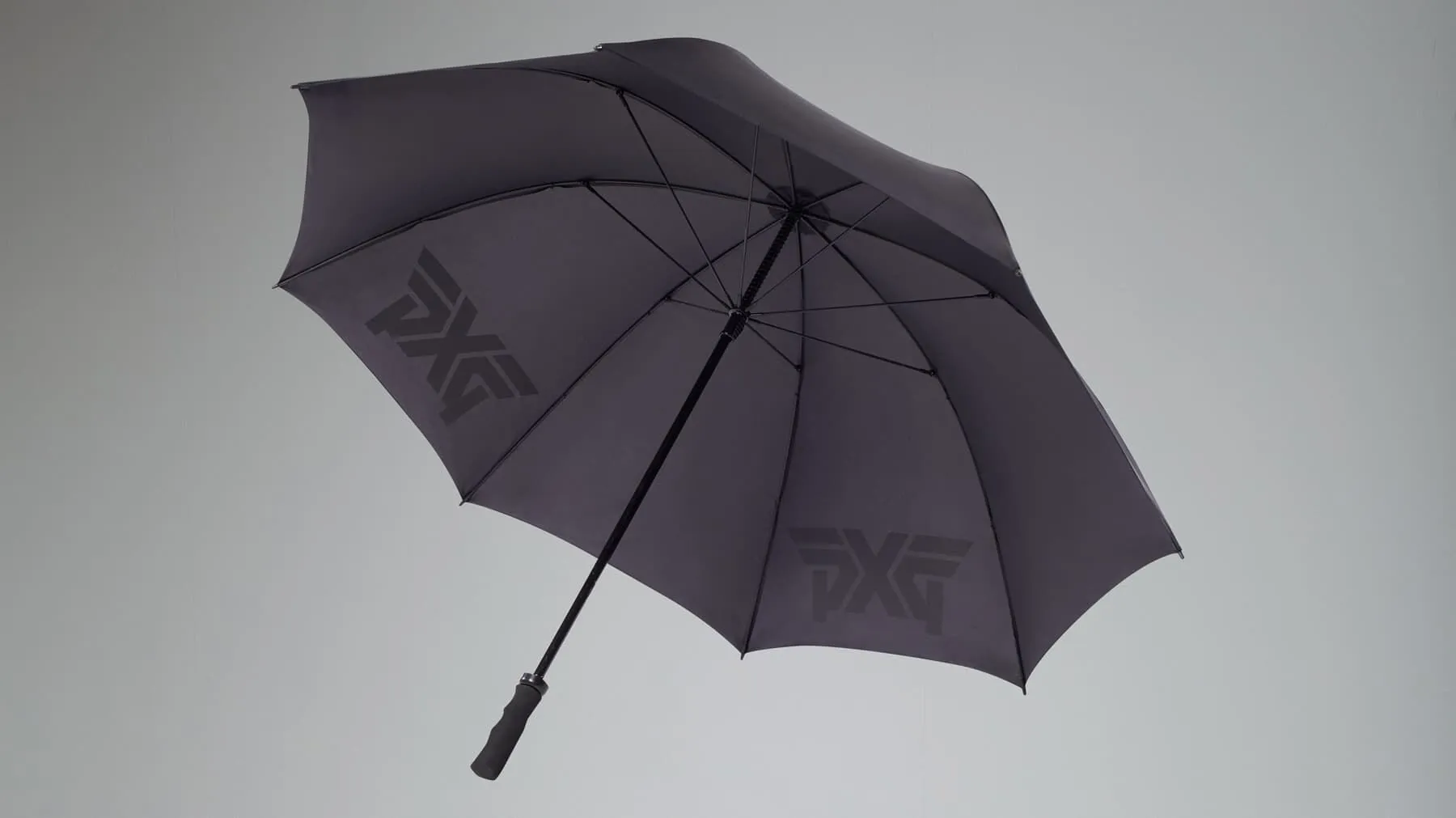 PXG Single Canopy Black Umbrella 2 PXG Single Canopy Black Umbrella - Image 2