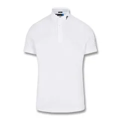 J.Lindeberg J. Lindeberg Tour Tech Slim Fit White Polo