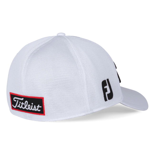 Titleist 2022 Tour Sports Mesh Mens White Cap 2 Titleist 2022 Tour Sports Mesh Mens White Cap - Image 2